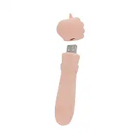Вібратор-єдиноріжка Unihorn USB Bullet - Heart Throb, віброкуля, USB-зарядка