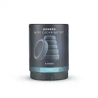 Набір ерекційних кілець Boners 6-Piece Cock Ring Set