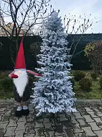 Ялинка лита Traditional Slim 220см засніжена