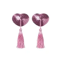 Пестис-сердечки з кісточками Art of Sex - Sparkling Hearts, рожевий