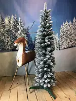 Ялинка Альпійська вузька 180 см засніжена