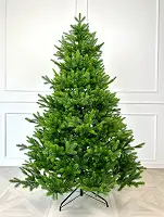 Штучна лита ялинка Forest Maxi 2 м з металевою підставкою | Пишна новорічна ялинка преміум-класу