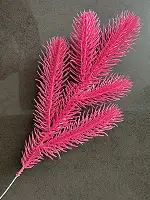 Гілка хвойна лита Blush Pink рожева 33 см | ТМ HVOYA (250 шт.)