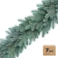 Хвойні гірлянди Lux литі блакитні (упаковка 7 штук по 1,2 м)