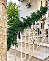 Гірлянда хвойна Lux лита 1,2 м зелена