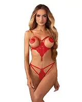 Боді Obsessive Matildea crotchless teddy S/M