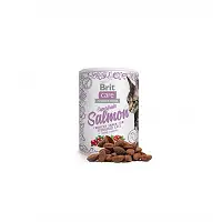 Ласощі для котів Brit Care Cat Snack Superfruits Salmon, лосось, 100 г