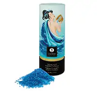 Пінлива сіль для ванни Shunga Dead Sea salt Oriental Crystals — Ocean Temptations (500 г), сіль Мерт
