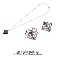 Затискачі для сосків з легкої підвіскою LOCKINK Adjustable Nipple Clamps with Light Pendant - Grey