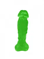 Крафтове мило-член із присоскою Чистий Кайф Green size XL, натуральне