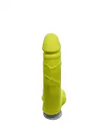Крафтове мило-член із присоскою Чистий Кайф Yellow size M, натуральне