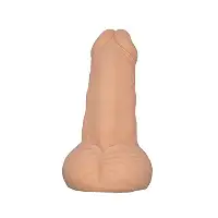 Іграшка пеніс-пискавка з мошонкою Diverty Sex Nude