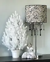 Ялинка Traditional лита в горщику 70 см біла новинка