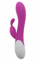 Вібратор-кролик S Pleasures Premium Corabi Rabbit, рожевий, вушка для клітора, 16 режимів, нагрів