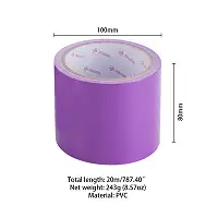 Електростатична стрічка для бондажу LOCKINK SEVANDA Electrostatic Tape - Purple Tape, 16 м