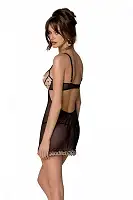 Пеньюар MARINA CHEMISE beige S/M - Passion