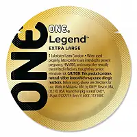 Набір презервативів ONE Legend Extra Large 100 шт, мегапак тюб