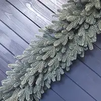 Гірлянда хвойна Traditional пишна лита 1,2 м блакитна