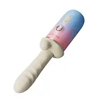 Смарт-міні секс-машина Lovense Spinel імітація фрикцій, підігрів, 3 насадки, на присосці