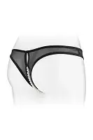 Трусики з перлинами і доступом Fashion Secret Sophie Black
