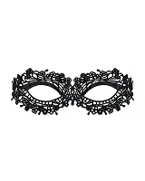 Мереживна маска Obsessive A710 mask, єдиний розмір, чорна