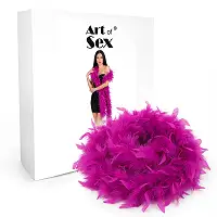 Боа з пір’я Art of Sex, довжина 2 метри, колір маджента