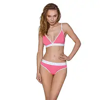 Спортивний топ з подвійними бретелями Passion PS007 TOP XL, pink