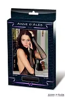 Мітенки сітка Anne De Ales Black