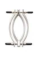 Затискач для статевих губ Master Series: Pussy Tugger Adjustable Vagina Clamp with Chain