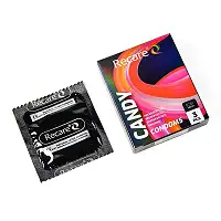 Презервативи Holographic Recare Delay Candy Condoms 3 шт, пролонгувальний ефект, цукерковий аромат
