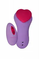 Вібромасажер FairyGasm HeartGem violet