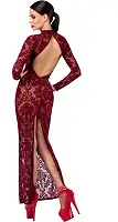 Сукня Noir Handmade F383 Kink Royal gown/long dress S