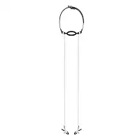 Затискачі для сосків з кляпом Bedroom Fantasies Nipple Clamps & Silicone Gag Ring