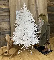 Ялинка Super Traditional лита пишна 120 см біла