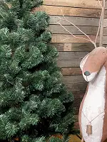 Ялинка штучна новорічна звичайна 2 м зелена