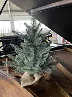 Ялинка Classic лита в мішковині 50 см блакитна