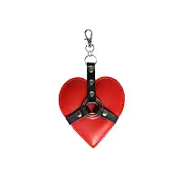 _Брелок на карабіні для ключів Art of Heart Angel, Червоний