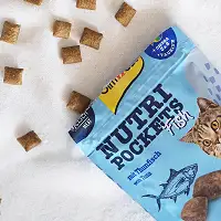 Ласощі для котів GimCat Nutri Pockets Fish Тунець 60 г