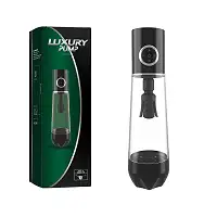 Автоматична вакуумна помпа Men Powerup Luxury Pump з вібромасажем