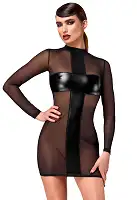 Сукня Noir Handmade F369 Crossfire Mesh & Wetlook Mini dress XS