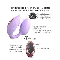 Віброяйце з вакуумною кліторальною стимуляцією Love To Love Wonderlover VIVA MAUVE