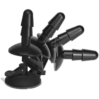 Кріплення для душу з присоскою Doc Johnson Vac-U-Lock - Deluxe Suction Cup Plug для іграшок
