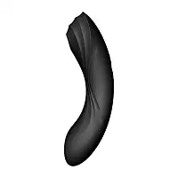 Вакуумний стимулятор з вібрацією Satisfyer Curvy Trinity 4 Black