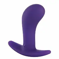 Анальна пробка Fun Factory BOOTIE, S, фіолетова, діаметр 2,8 см, тонкий обмежувач 