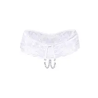 Сексуальні відкриті трусики Art of Sex - Isabell, колір білий, розмір L-2XL