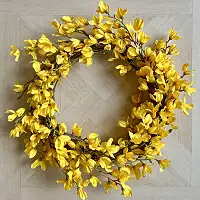 Вінок декоративний весняний з форзиції