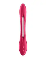 Універсальний гнучкий вібратор для пар Satisfyer Elastic Joy Red