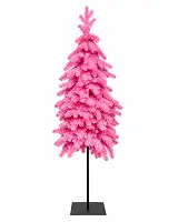 Ялинка вузька лита HVOYA Style Lux 180 см рожева Marshmallow Pink