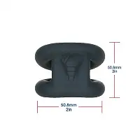 Подвійне ерекційне кільце LUX Active – Tug – Versatile Silicone Cock Ring