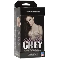 Мастурбатор-вагіна Doc Johnson Sasha Grey - Ultraskyn Cream Pie Pocket